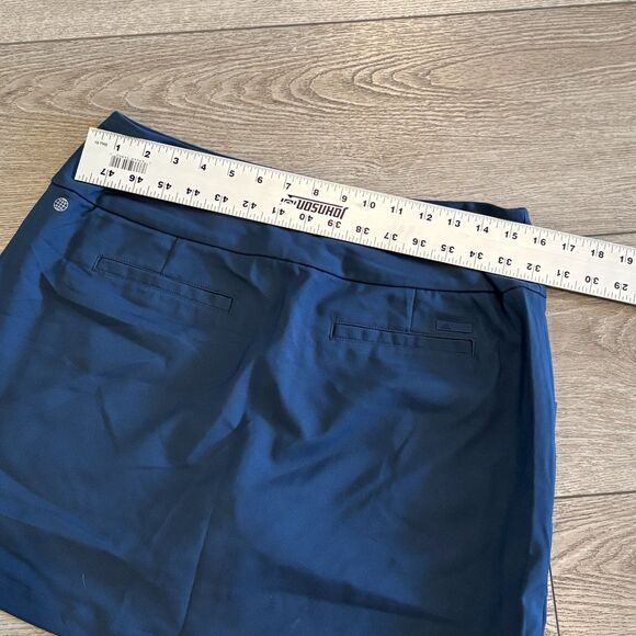 Adidas Golf Skort Ultimate 365 Womens Medium Stretch Performance Navy Preppy - Picture 5 of 6